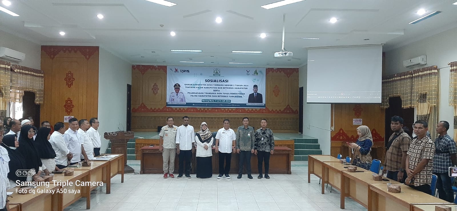 Sosialisi Qanun Pajak Kabupaten dan Retribusi Kabupaten Serta Penerapan Traksaksi Non Tunai Pembayaran Pajak dan Retribusi di Kabupaten Aceh Tamiang