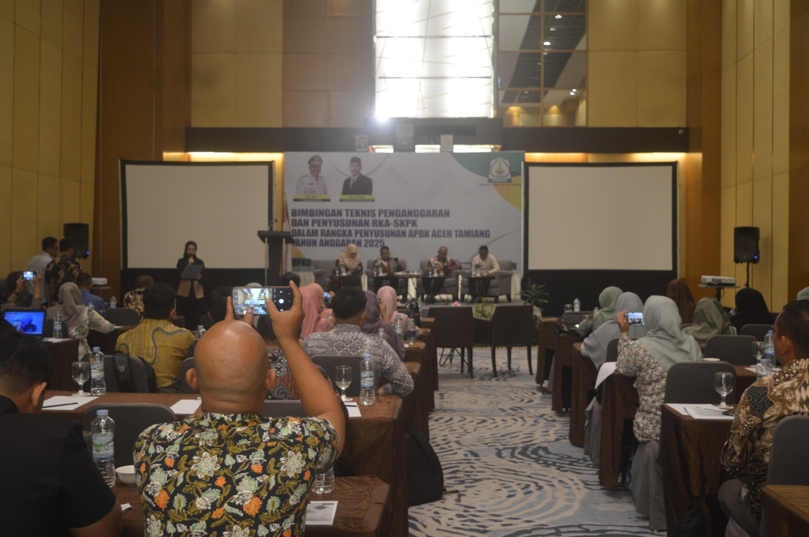 BPKD Kabupaten Aceh Taming Menyelenggaran Bimtek Penganggaran dan Penyusunan RKA-SKPK Dalam Rangka Penyusunan APBK Aceh Tamiang TA 2025